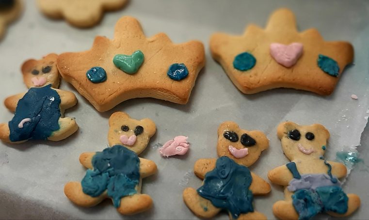 Galletas decoradas por niños